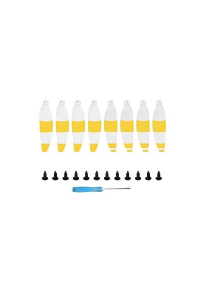 Choice 8 pcs Yellow Propeller for DJI Mini 2/MINI SE/Mini 2 SE/MINI 4K Drone ...