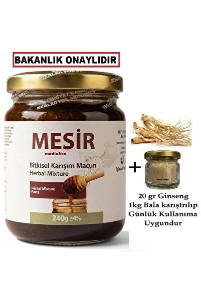 MediaFire Bitkisel Baharat Karışımlı Keçiboynuzu Zencefil Zerdeçal lı Mesir M...