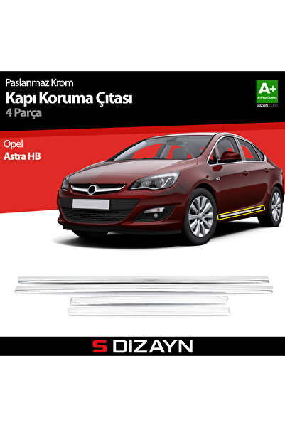S Dizayn S-Dizayn Opel Astra H HB Kapı Koruma Çıtası Krom 2004-2013 6803400