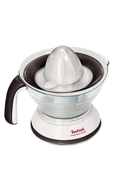 TEFAL فيتابريس Zp300138 - عصارة حمضيات باللونين الأبيض والرمادي، سعة 0.6 لتر1...