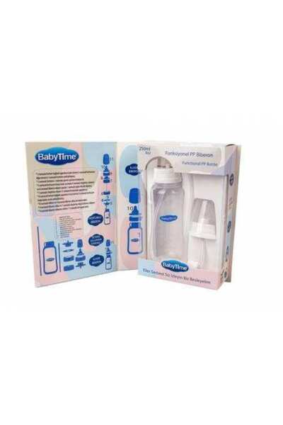 Babytime Bt085 Fonksiyonel Pp Biberon 250 ml - Eller Serbest Biberon