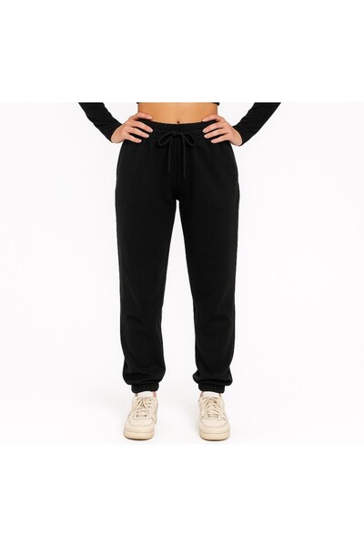 AXXEL Γυναικείο Φούτερ από Μαύρο Κρεπ Ύφασμα-P2153