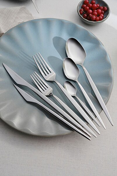 Karaca New Thor 84-Piece 12-Person Elegance Boxed Cutlery Set