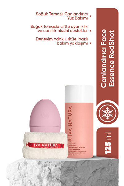 Iva Natura Red Face Shot - Frozen Face Essence 3'lü Set (ESSENCE BİLEKLİK HAV...