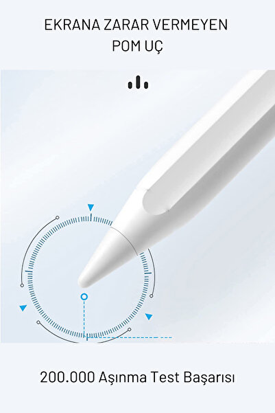 Fuchsia Samsung Akıllı Telefon ve Tablet ile Uyumlu Dokunmatik Stylus Kalem