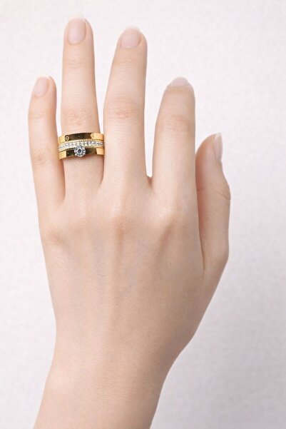 bluecatbijouterie خاتم مزيج أنيق