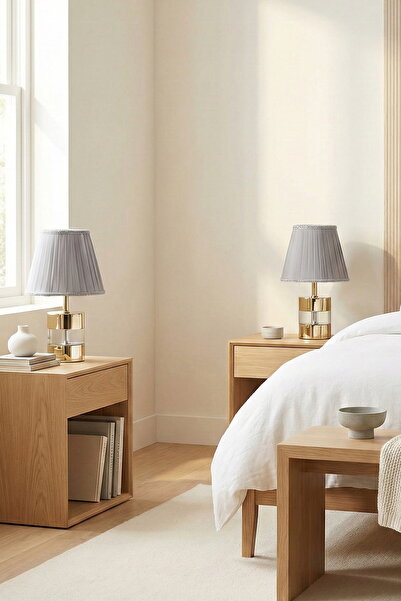 AbajurAksesuar Johnny Yellow Double Lampshade