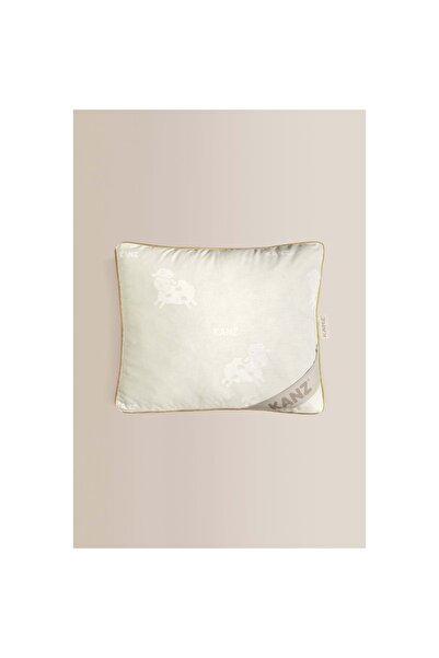 Kanz Unisex 35*45 cm Wool Filled Pillow Ecru