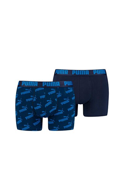Puma Men's Loga Printed Boxer (Pack of 2)