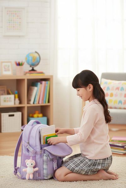 Kidessa Relaxion 2174-1450 İthal Kore Tarzı Unisex Çocuk İlkokul Sırt Çantası