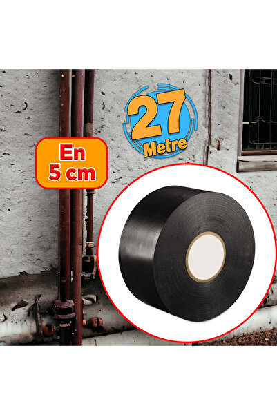 Badem10 AntiKorozyon Bandı Metal Boru Pas Önleme İzolasyon Sarma Bant 50 mm x...