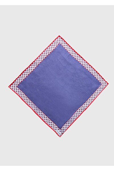 Ramsey Синя 100% лляна хустка