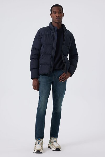 Lee Cooper Davıs Erkek Şişme Mont Lacivert