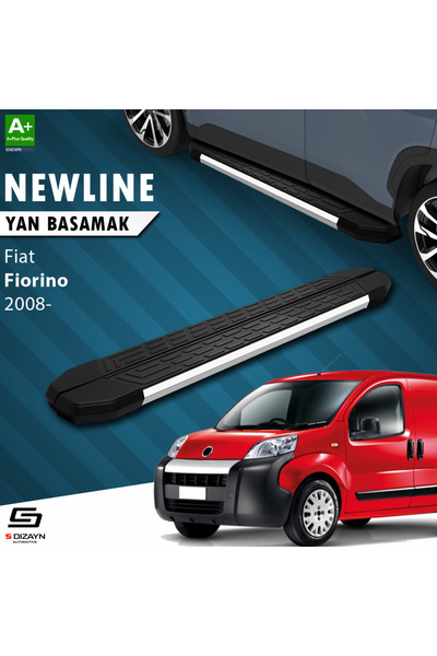 S Dizayn S-Dizayn Fiat Fiorino NewLine Krom Yan Basamak 173 Cm 2008 Üzeri A+ ...