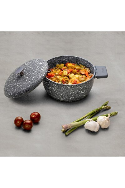 Emsan Perge Cast Iron Deep Pot 20 Cm