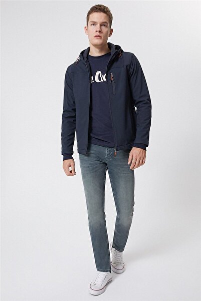 Lee Cooper Neron men's coat dark grey