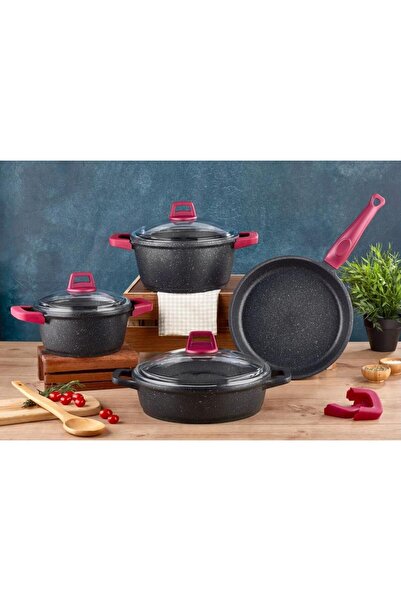 gülsan Elit 7 Piece Cast Iron Cookware Set