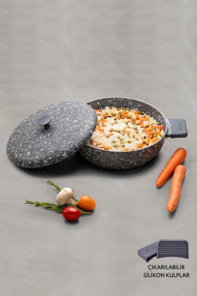 Emsan Perge Döküm Pilav Tencere 24 Cm