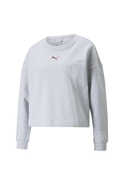 Puma RE:COLLECTION Rahat Kesim Bisiklet Yaka Kadın Sweatshirt