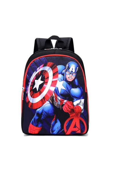 Choice حقائب كابتن أمريكا ديزني مارفل، حقيبة ظهر الرجل العنكبوت الرجل الحديدي...