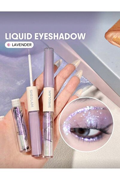 SHEGLAM Silk Sparkle Çift Taraflı Likit Göz Farı - Mat & Işıltılı