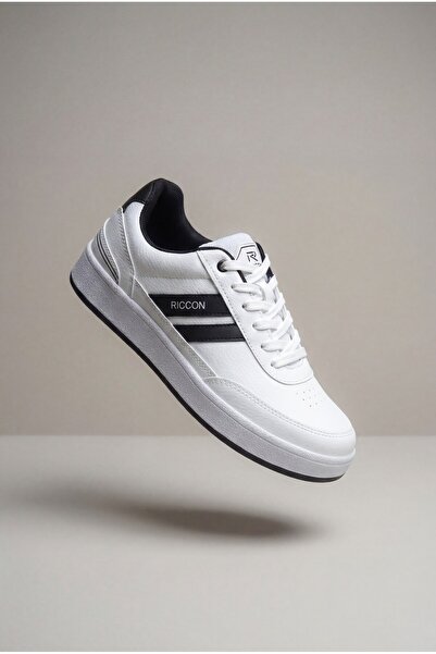 Riccon حذاء رياضي للجنسين من Zraudan 001234   - أبيض وأسود