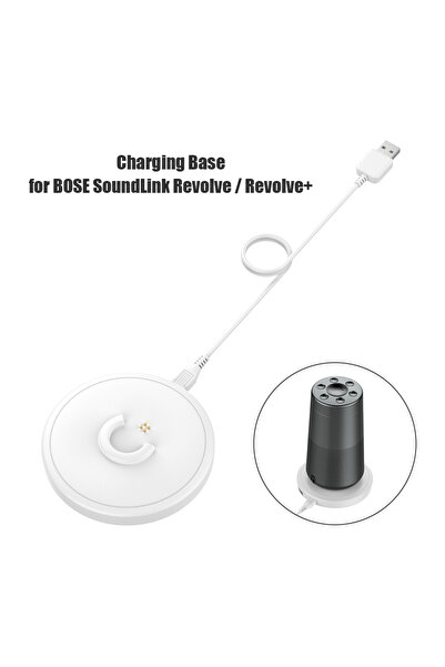 VODOOL White Charging Stand For Bose SoundLink Revolve/Revolve+ II Speaker US...