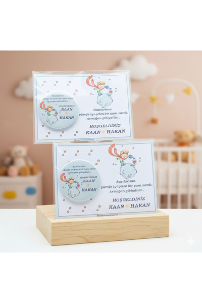 ORGANİZASYON HEDİYEM 10 ADET KÜÇÜK PRENS DOĞUM MEVLÜT-SÜNNET-DOĞUM GÜNÜ HEDİY...