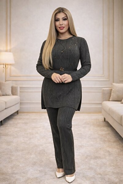 Yeşilmoda Tooling Texture Tooling Tonic Pants High Quality Stone Tooling Spec...