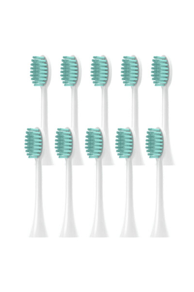 Choice 10pcs Replacement Toothbrush Head For Philips HX2033/HX2421/ HX2431/HX...