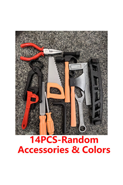 Choice1 مجموعة أدوات إصلاح ألعاب الأطفال (14 قطعة، لون عشوائي) - آمنة للأطفال...