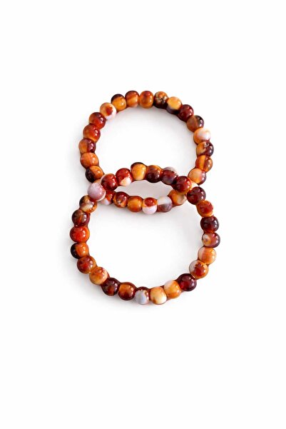 Nildenhobim Metal Üzerine İşlenmiş Plastik Boncuklu Şık Çanta Sap - Çap : 12 ...