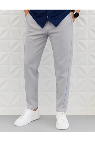 WENMİNG PANTALONI BĂRBAȚI SCUBA FABRIC CUT CAROTA