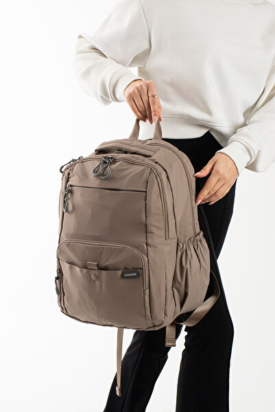 Sanmoris 45x34x22 Rucsac de călătorie unisex cu mai multe compartimente și co...