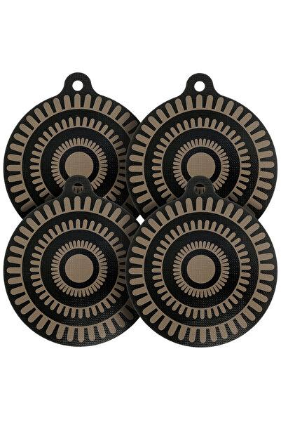 Choice 4 قطع، قطعتان من واقيات أسطح الطهي الحثية، مصنوعة من السيليكون المقاوم...