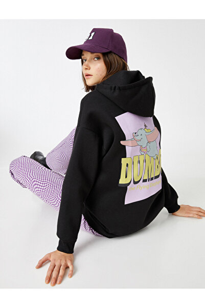 Koton Dámská černá mikina 2WAL10177IK