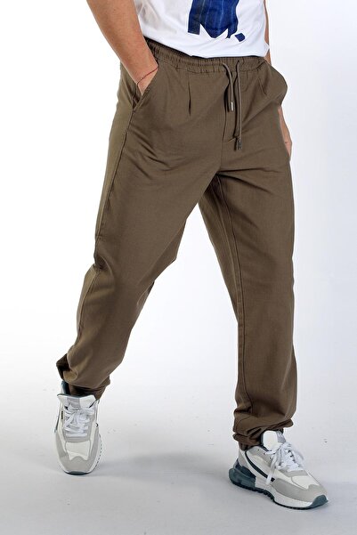 Lee Cooper New Normal Waist Normal Cut Straight Leg 100% Cotton Camel Men's T...