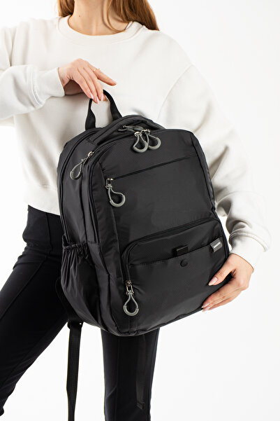 Sanmoris 45x34x22 Rucsac de călătorie unisex cu mai multe compartimente și co...