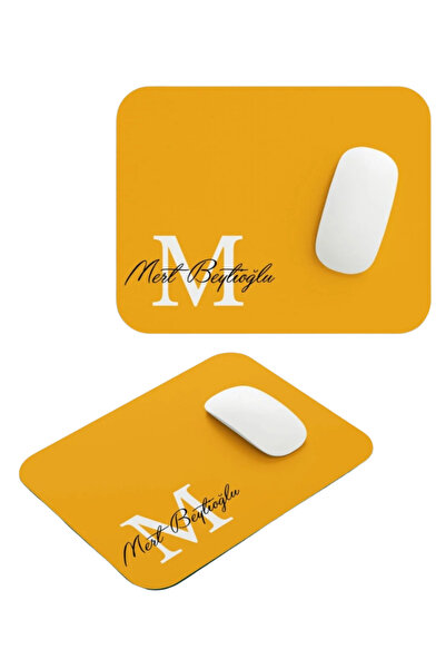 Home Kişiye Özel İsimli Pembe Mouse Pad – Harf ve İsim Baskılı, Şık Masaüstü ...