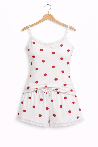 belpa Set de pijamale pentru femei Sıla Sella Bamboo cu pantaloni scurți – De...