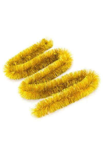 Patladı Gitti Χρυσή Χριστουγεννιάτικη Γιρλάντα Γενεθλίων Στολίδι από ξύλο πεύ...