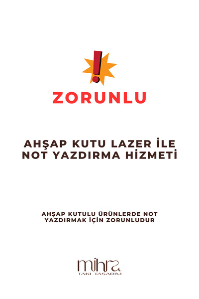 THAD Kutu Üzerine Yazı Yazdırma – Tesbih Kişiselleştirme Hizmeti