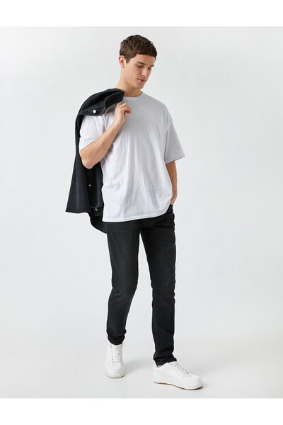 Koton Skinny Fit Kot Pantolon - Michael Jean