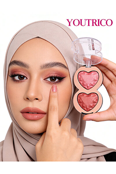 Youtrico 37g/p Rosy Glow Rosewood Pink&Red Blush