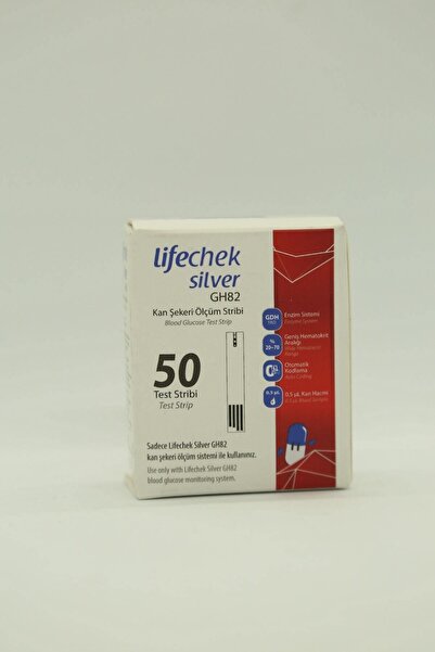 lifechek Silver Gh82 Kan Şekeri Ölçüm Stribi - 20'lu Kutu - 1000 Adet