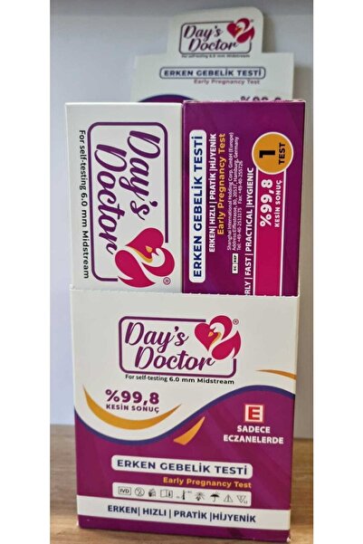 DAY''S DOCTOR Day's Doctor Early Erken Gebelik Testi %99.8 | 1 Adet Test