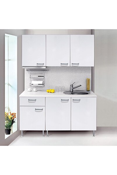 Kenyap Klass Mutfak Dolabı 150 Cm Laminat Tezgah Dahil