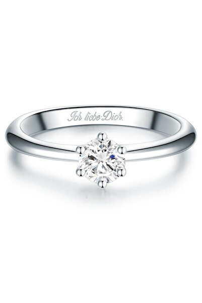 Trilani Silberring Ring Sterling Silber Zirkonia weiß
