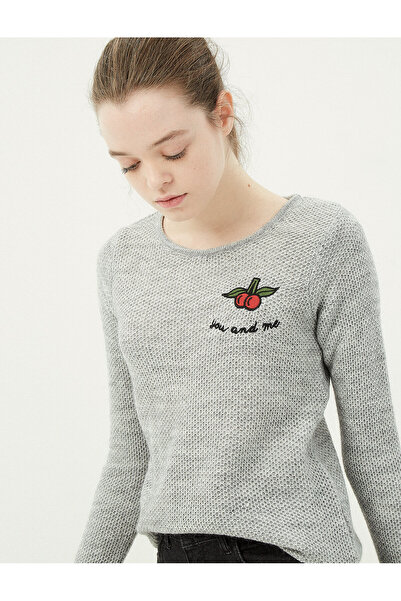 Koton Pulover gri de damă 7KAL96973OT
