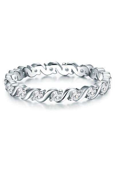 Trilani Silberring Ring Sterling Silber Zirkonia weiß